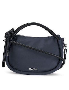 Bolsa Ganni Mini Knot De Poliamida Para Mujer