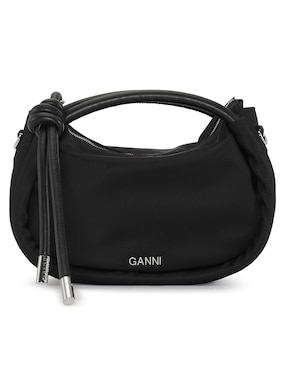 Bolsa Ganni Mini Knot De Poliamida Para Mujer