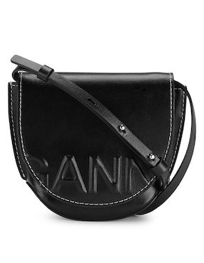 Bolsa Ganni Saddle Baddle De Piel Para Mujer