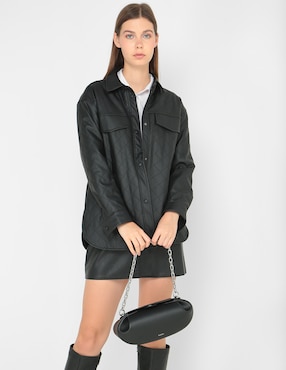 Bolsa hobo Yuzefi de piel para mujer