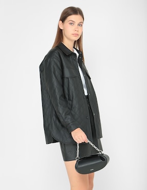 Bolsa crossbody Yuzefi de gamuza para mujer