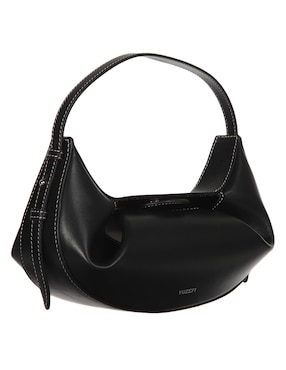 Bolsa hobo Yuzefi de piel para mujer