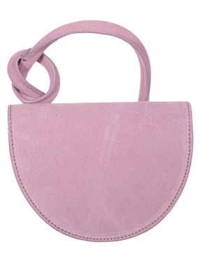 Bolsa bowler Yuzefi de gamuza para mujer