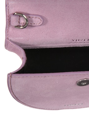 Bolsa bowler Yuzefi de gamuza para mujer
