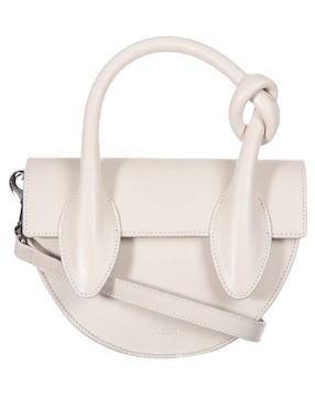 Bolsa bowler Yuzefi de piel para mujer