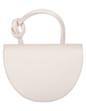 Bolsa bowler Yuzefi de piel para mujer