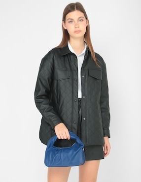 Bolsa satchel Yuzefi de piel para mujer
