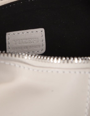 Bolsa satchel Yuzefi de piel para mujer