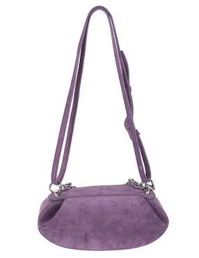 Bolsa crossbody Yuzefi de gamuza para mujer