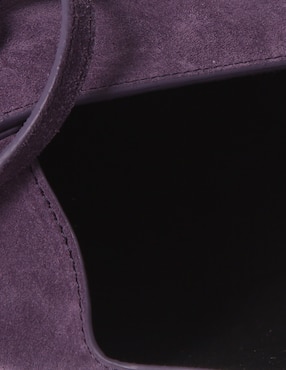 Bolsa crossbody Yuzefi de gamuza para mujer