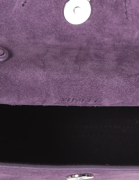 Bolsa crossbody Yuzefi de gamuza para mujer