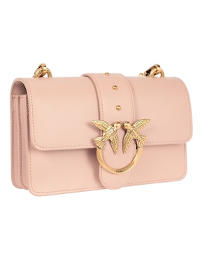 Bolsa crossbody Pinko Love Mini Icon de piel para mujer