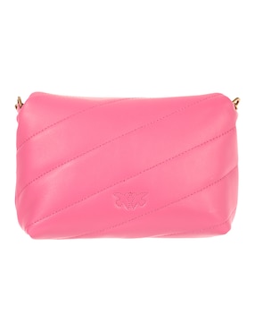 Bolsa crossbody Pinko Love Baby Puff de piel para mujer