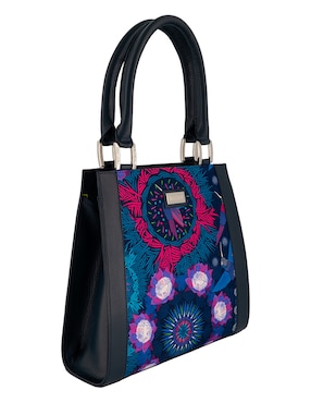 Bolsa satchel Pineda Covalin de seda para mujer