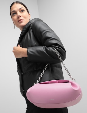 Bolsa satchel Yuzefi Baton de piel para mujer