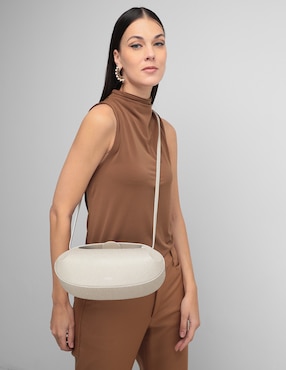 Bolsa crossbody Yuzefi Baton de piel para mujer