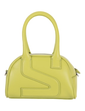 Bolsa satchel Yuzefi Charli de piel para mujer
