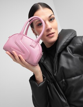 Bolsa satchel Yuzefi Charli de piel para mujer