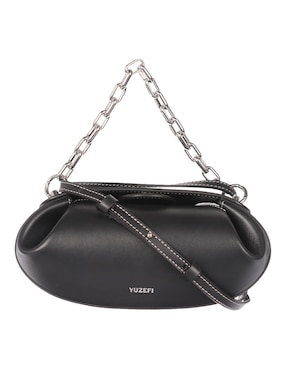 Bolsa satchel Yuzefi Dinner Roll de piel para mujer