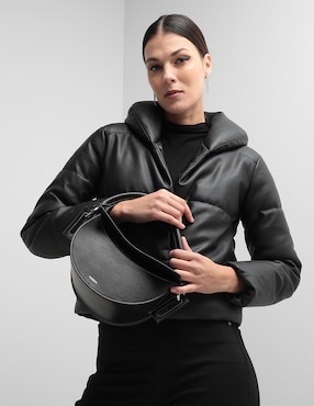 Bolsa flap Yuzefi Dip de piel para mujer