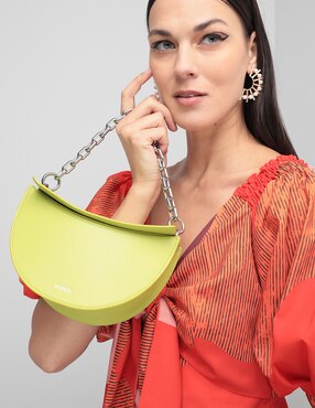 Bolsa shoulder Yuzefi Doris de piel para mujer