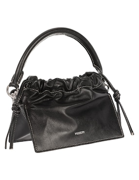 Bolsa satchel Yuzefi Mini Bom de piel para mujer
