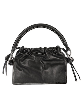 Bolsa satchel Yuzefi Mini Bom de piel para mujer