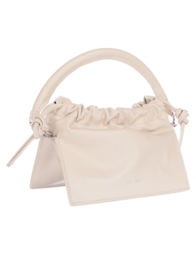 Bolsa bucket Yuzefi Mini Bom de piel para mujer