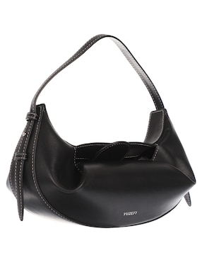 Bolsa hobo Yuzefi Mini Fortune Cookie de piel para mujer