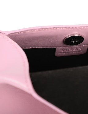 Bolsa hobo Yuzefi Mini Fortune Cookie de piel para mujer