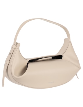 Bolsa flap Yuzefi Mini Fortune Cookie de piel para mujer