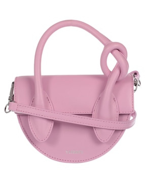 Bolso Yuzefi Mini Pretzel De Piel Para Mujer