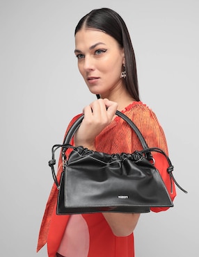 Bolsa crossbody Yuzefi Bom de piel para mujer