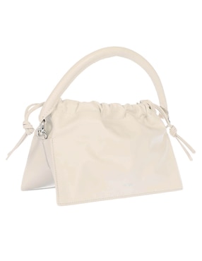 Bolsa flap Yuzefi Bom de piel para mujer