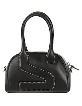Bolsa bowler Yuzefi Charli de piel para mujer