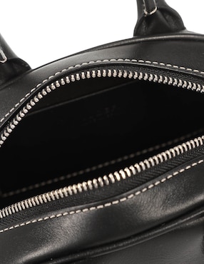 Bolsa bowler Yuzefi Charli de piel para mujer