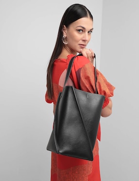 Bolsa tote Yuzefi Swirl de piel para mujer