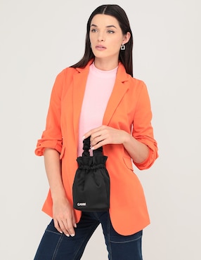 Bolsa bucket Ganni para mujer
