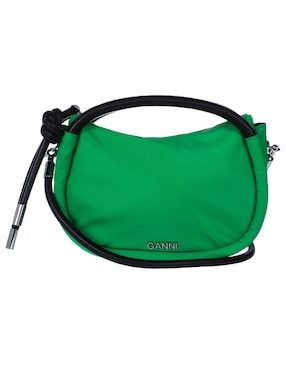 Bolsa Crossbody Ganni De Piel Para Mujer