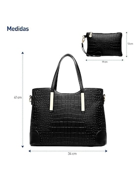 Bolsa shoulder Bluelander para mujer