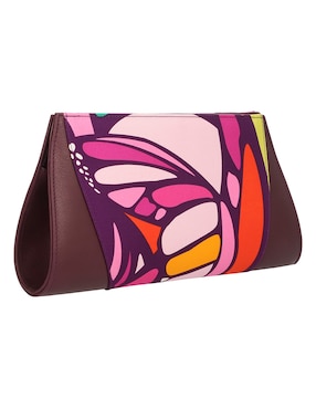 Bolsa clutch Pineda Covalin Mariposa de seda para mujer