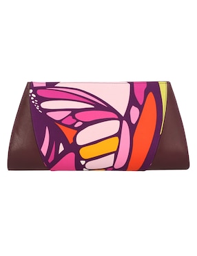 Bolsa clutch Pineda Covalin Mariposa de seda para mujer