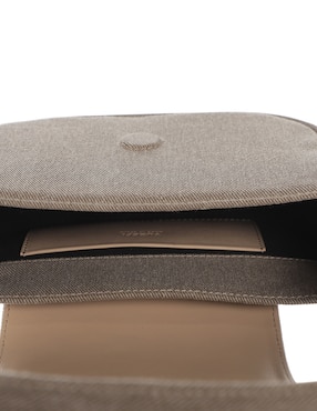Bolsa flap Yuzefi de mezclilla para mujer