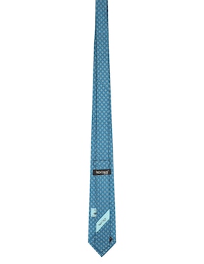 Corbata Pineda Covalin regular de seda estampado gráfico para hombre