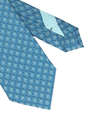 Corbata Pineda Covalin regular de seda estampado gráfico para hombre