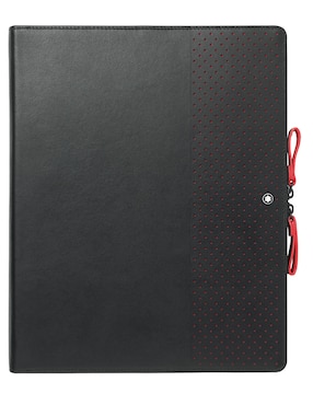 Cuaderno Con Funda Montblanc Hoja Rayada