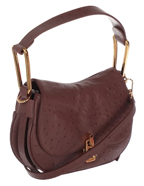 Bolsa crossbody Coccinelle Magie Ostrich de piel para mujer