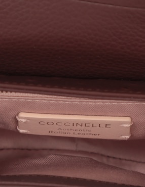 Bolsa crossbody Coccinelle Magie Ostrich de piel para mujer