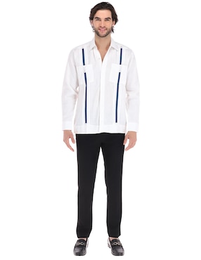 Guayabera manga larga Pineda Covalin para hombre