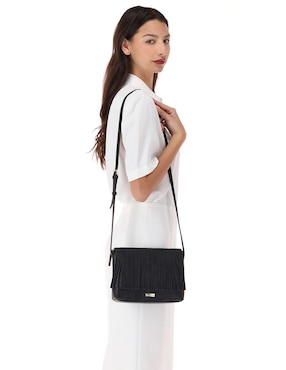 Bolsa crossbody Pineda Covalin Mariposa de piel para mujer